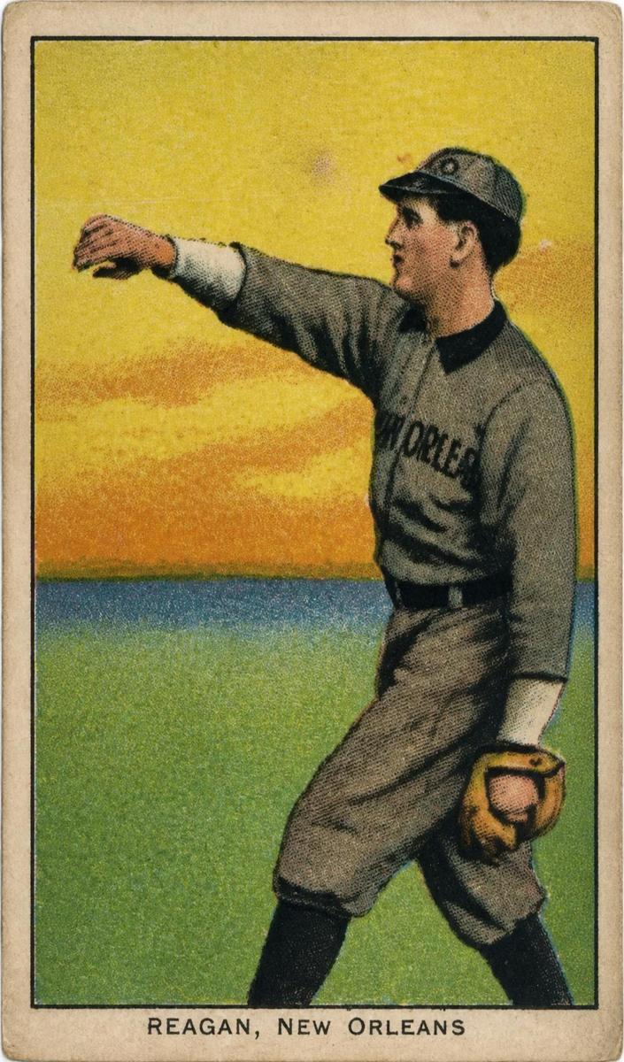 1909-11 T206 Baseball Ed Reagan #NNO PSA 1.5