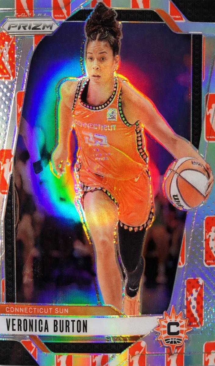 2024 Panini Prizm WNBA Basketball WNBA Logo Veronica Burton #35
