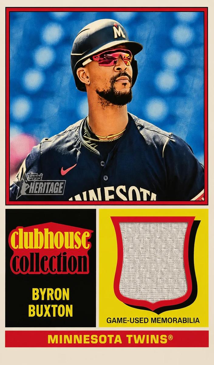 2025 Topps Heritage Baseball Byron Buxton #CCR-BBU
