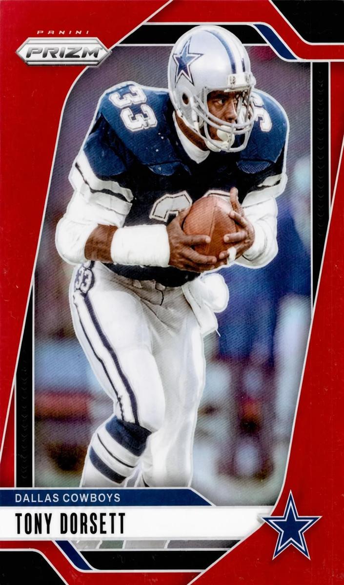 2024 Panini Prizm Football Red Tony Dorsett #81