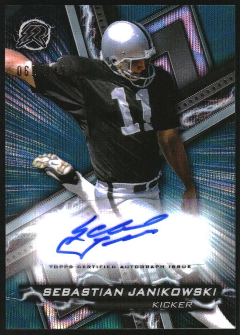 2023 Topps Composite Football Teal Surge Sebastian Janikowski #RA-SJ