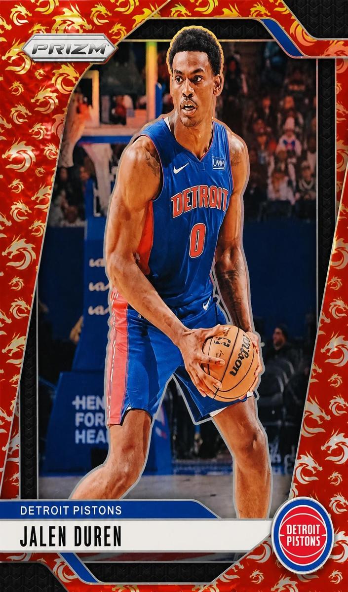 2024 Panini Prizm Basketball Dragon Year Jalen Duren #20