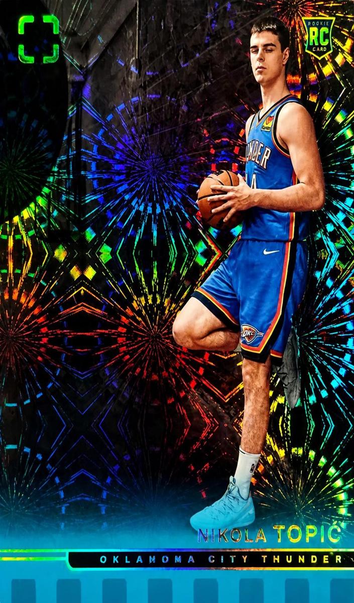2024 Panini PhotoGenic Basketball Fireworks Nikola Topic #185