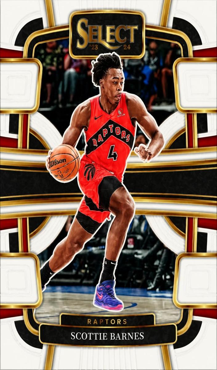 2023 Panini Select Basketball Silver Scottie Barnes #54