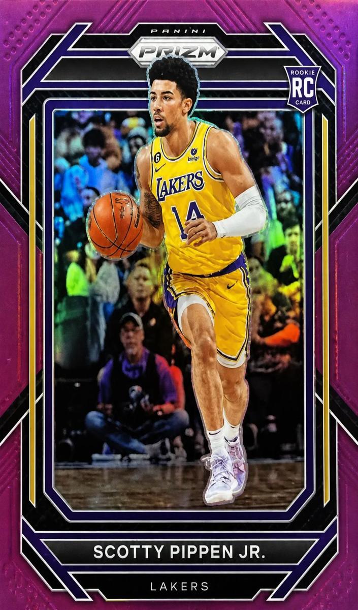 2022 Panini Prizm Basketball Purple Scotty Pippen Jr. #232 PSA 9
