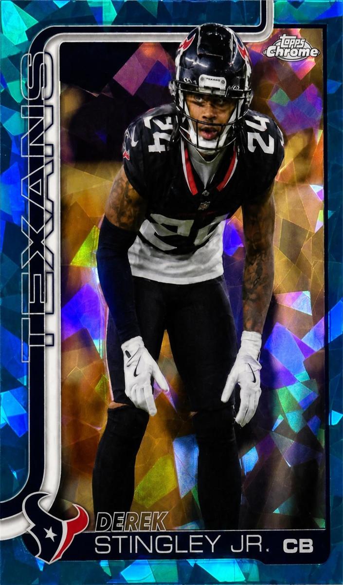2025 Topps Chrome Sapphire Football Derek Stingley Jr. #116