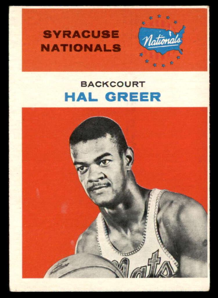 1961 Fleer Basketball Hal Greer #16 PSA 5.5