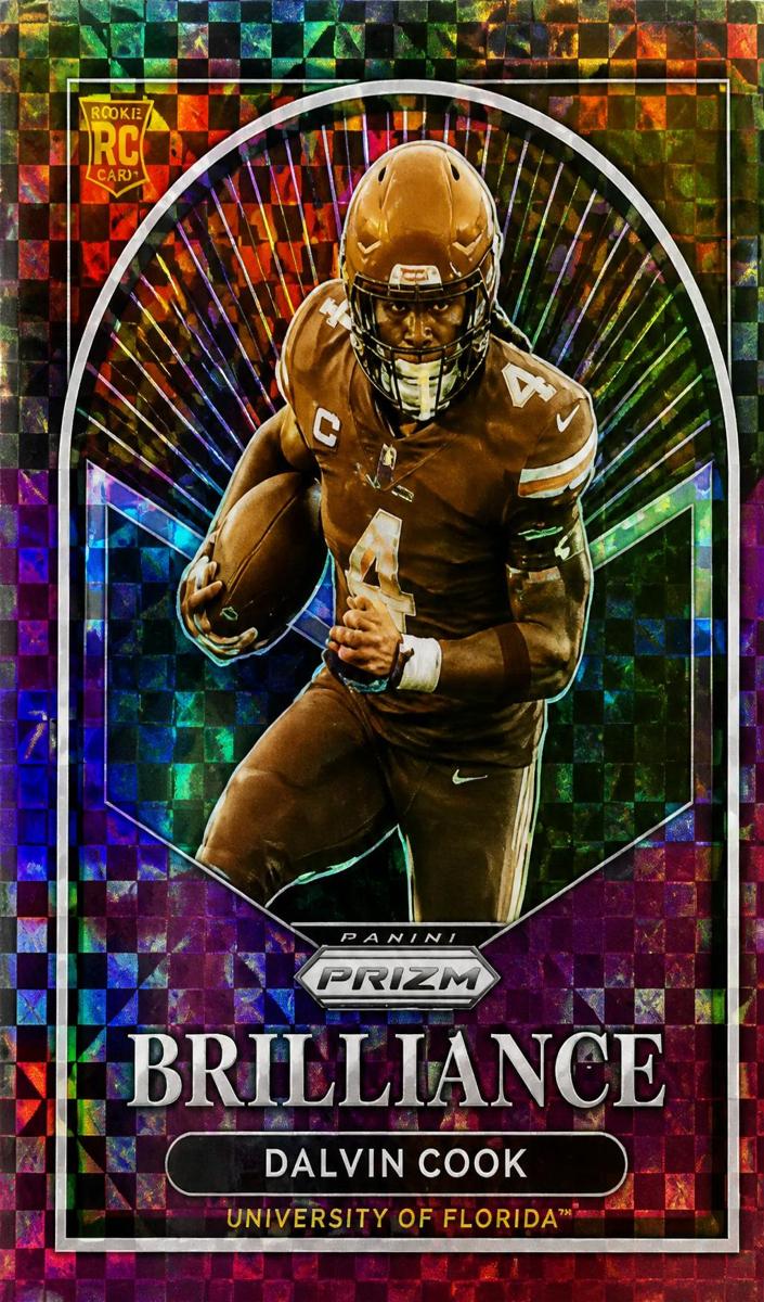 2022 Panini Prizm Football Purple Power Dalvin Cook #B-16 PSA 10