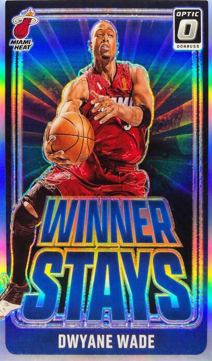 2024 Donruss Optic Basketball Holo Dwyane Wade #20 PSA 10