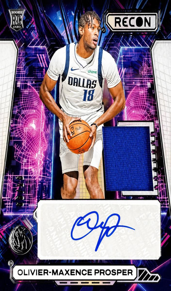 2023 Panini Recon Basketball Olivier-Maxence Prosper #NPA-OMP SGC 8.5