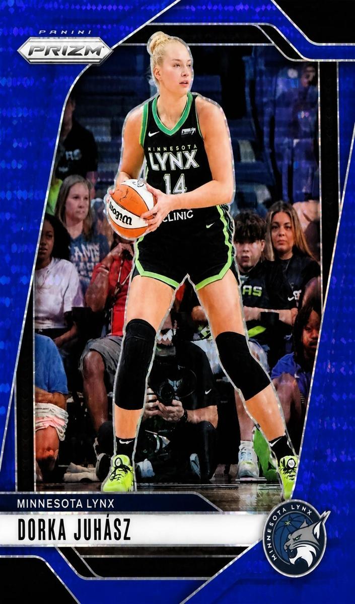 2024 Panini Prizm WNBA Basketball Blue Pulsar Dorka Juhasz #123