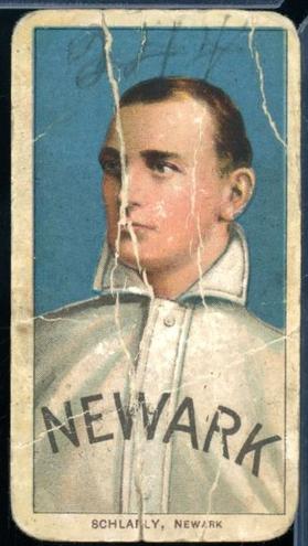 1909-11 T206 Baseball Larry Schlafly #NNO PSA 2