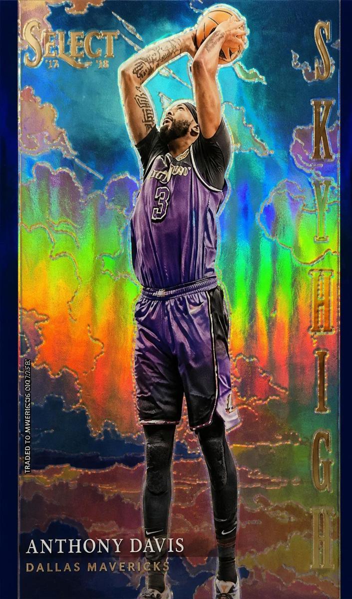 2024 Panini Select Basketball Blue Anthony Davis #16