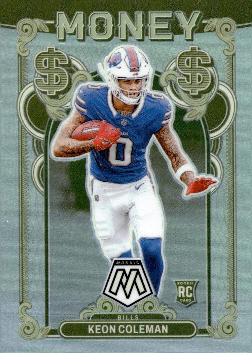 2024 Panini Mosaic Football Keon Coleman #15 PSA 9