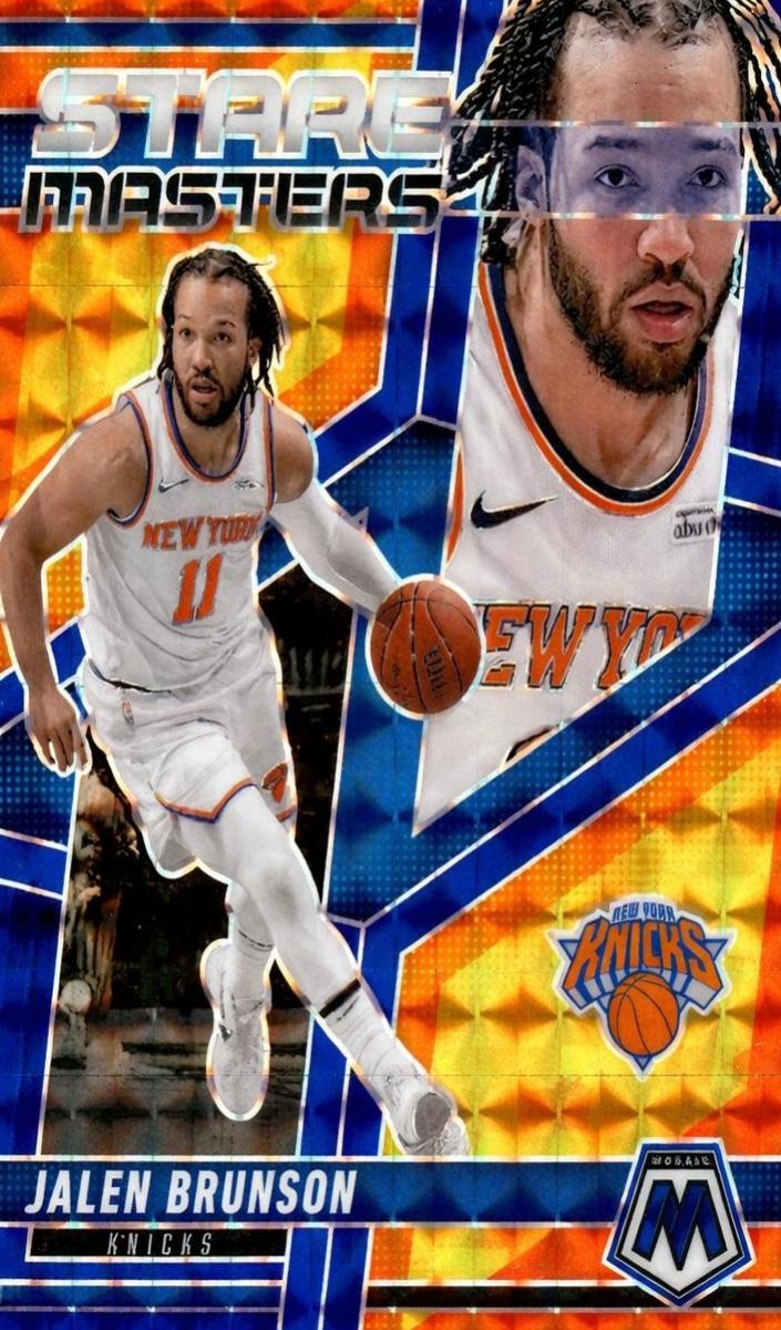 2024 Panini Mosaic Basketball Blue Jalen Brunson #17