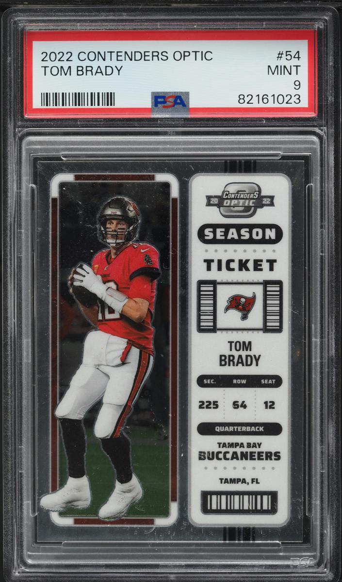 2022 Panini Contenders Optic Football Tom Brady #54
