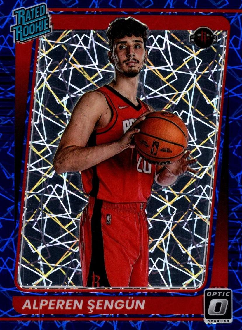 2021 Donruss Optic Basketball Blue Velocity Alperen Sengun #169