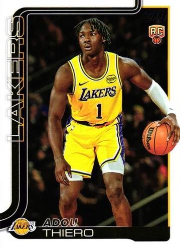 2025 Topps Basketball Adou Thiero #236 PSA 8.5