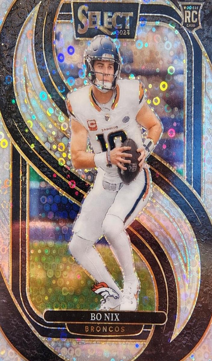 2024 Panini Select Football Disco Bo Nix #117