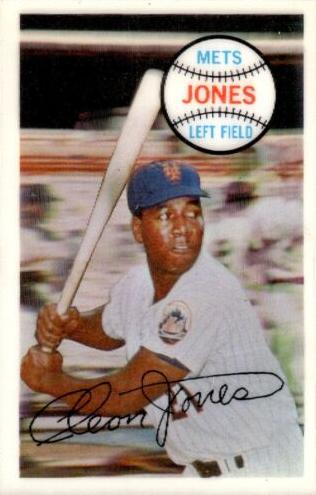 1970 Kellogg's Baseball Cleon Jones #3 PSA 9