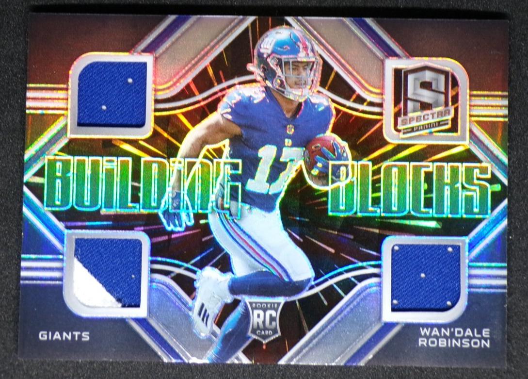 2022 Panini Spectra Football Hyper Wan'Dale Robinson #BBL-WDR