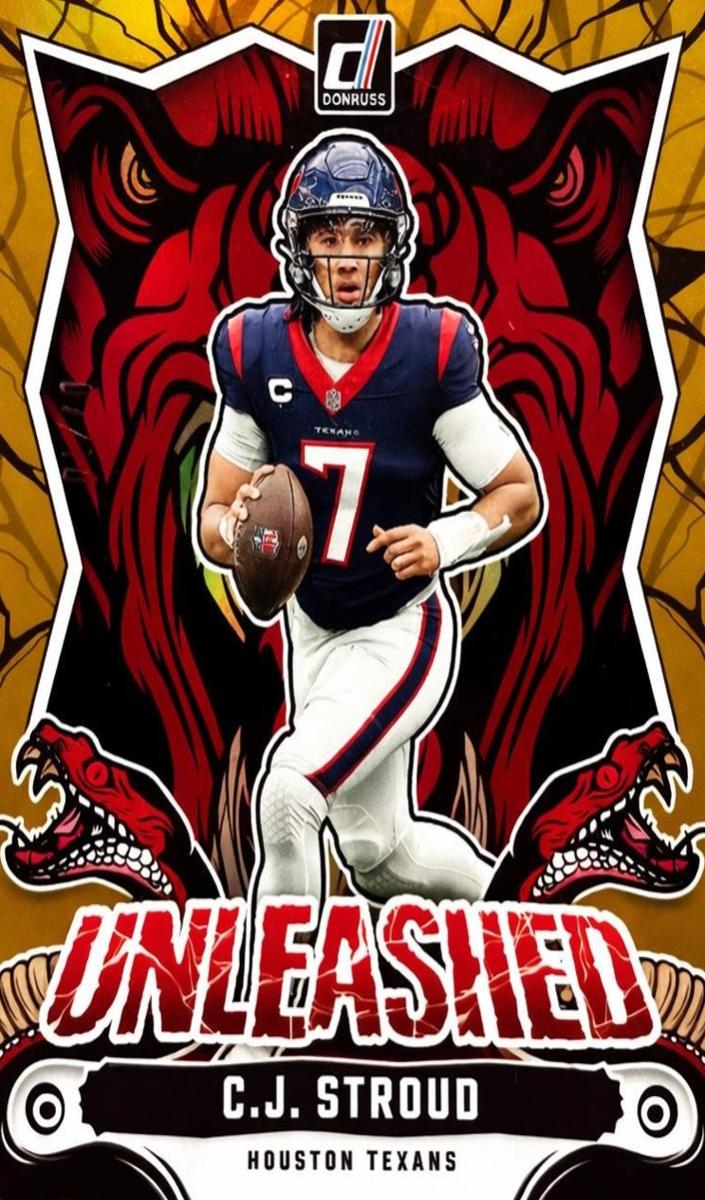 2024 Panini Donruss Football Gold C.J. Stroud #1