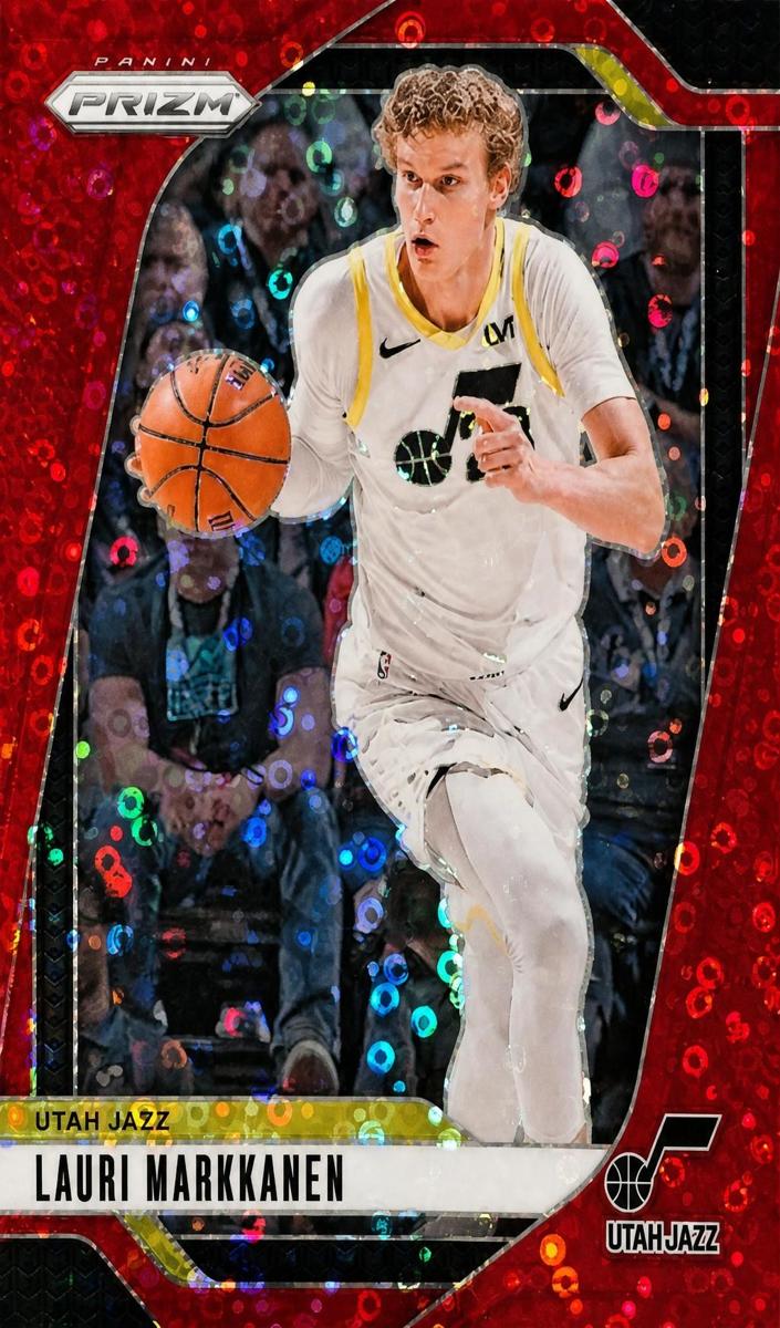 2024 Panini Prizm Basketball Fast Break Red Lauri Markkanen #186