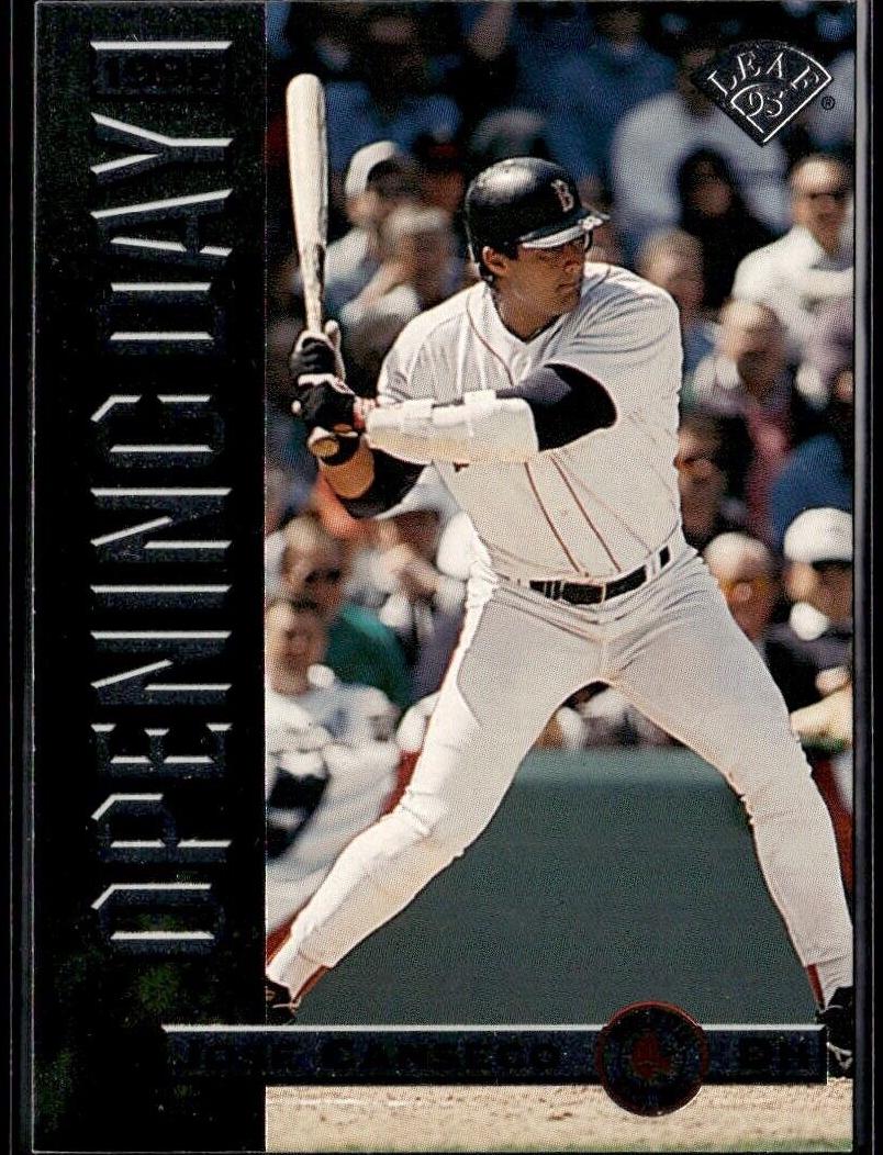 1995 Leaf Baseball Jose Canseco #7 PSA 9