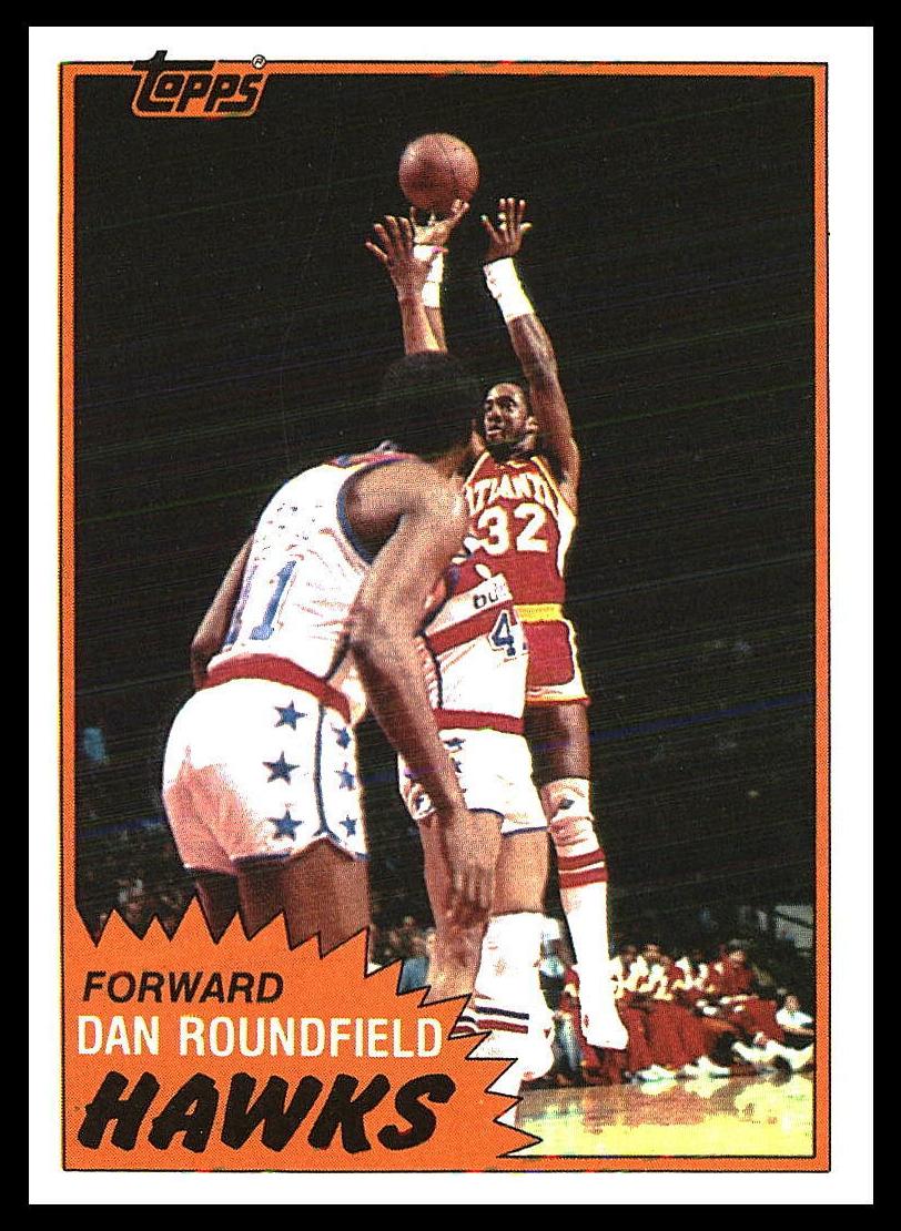 1981 Topps Basketball Dan Roundfield #2 PSA 9