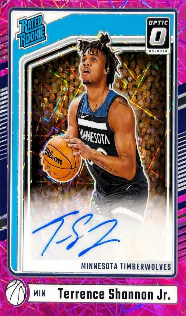 2024 Donruss Optic Basketball Pink Velocity Terrence Shannon Jr. #301 PSA 10