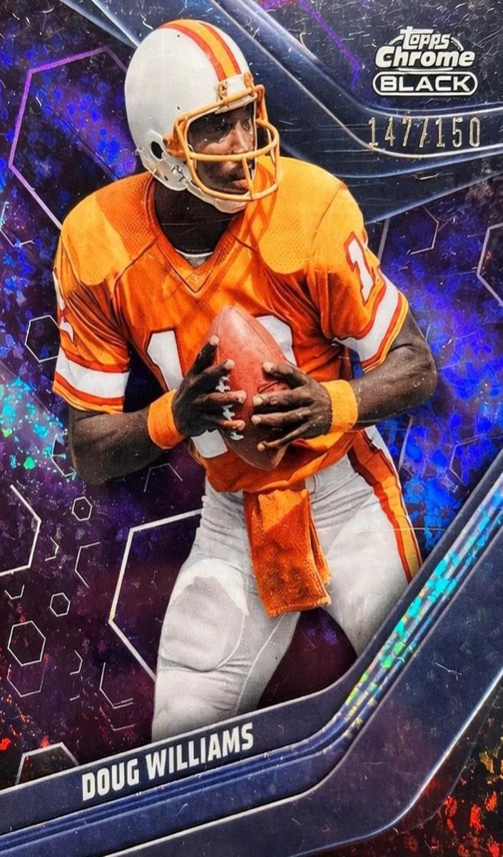 2023 Topps Composite Football Purple Mini Diamond Refractor Doug Williams #148
