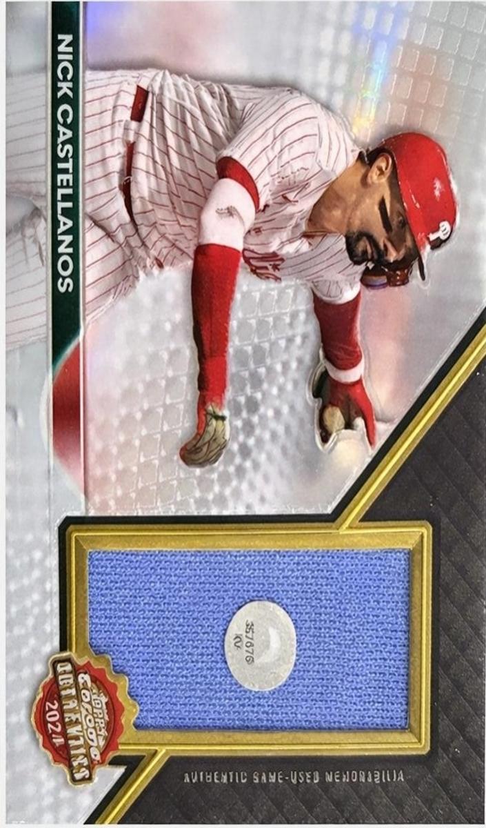 2024 Topps Chrome Baseball Nick Castellanos #TCA-NC PSA 9