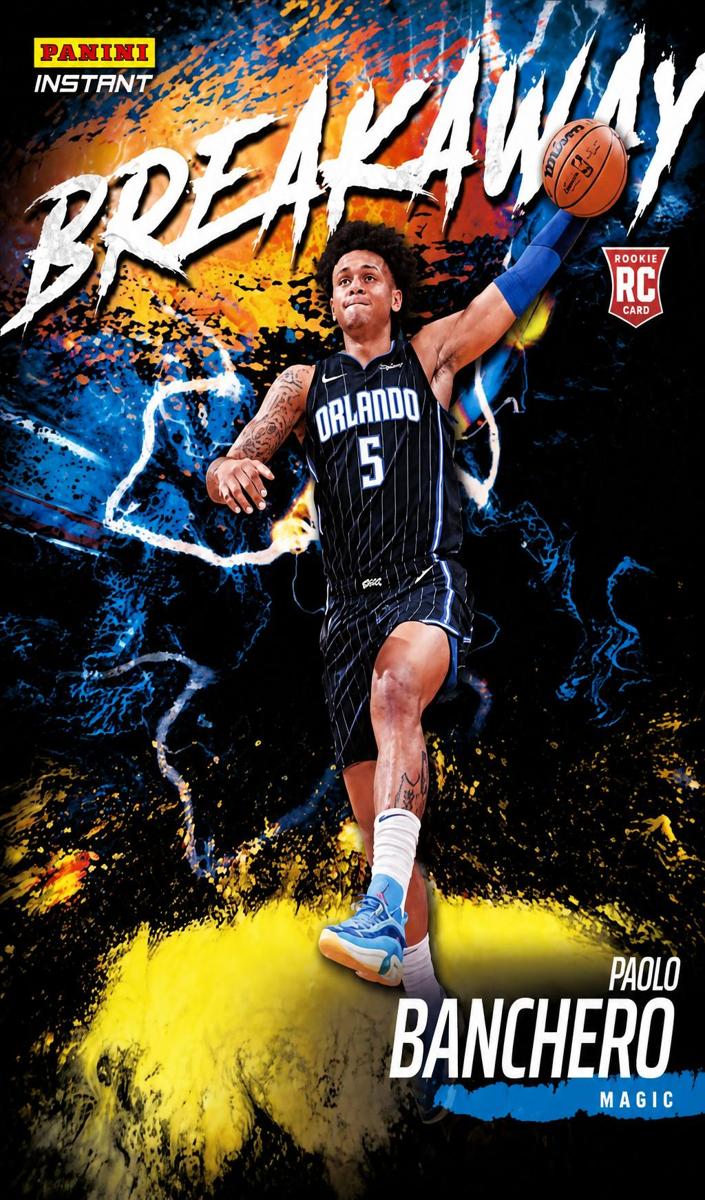 2022 Panini Instant Breakaway Basketball Paolo Banchero #B11 PSA 10