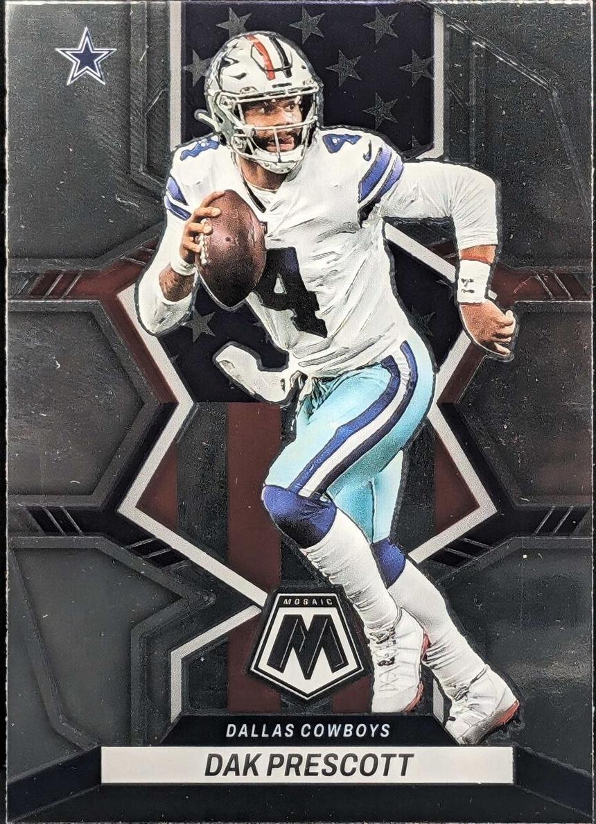 2022 Panini Mosaic Football Dak Prescott #258 PSA 10