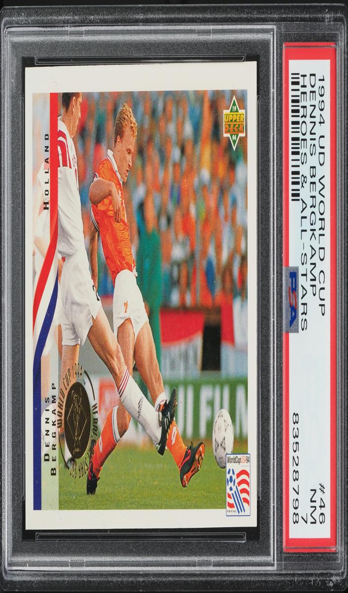 1994 Upper Deck World Cup Soccer Dennis Bergkamp #46