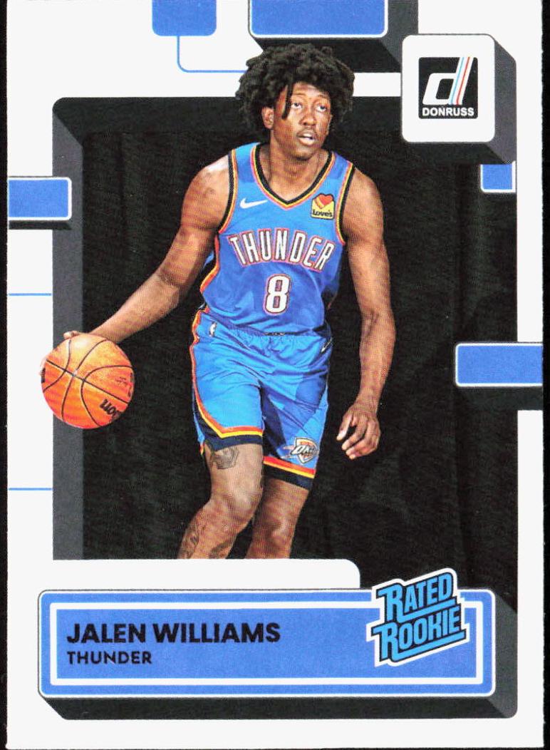 2022 Panini Donruss Basketball Jalen Williams #212 PSA 10