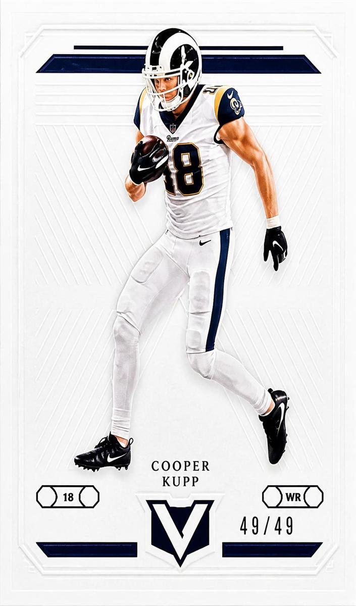 2019 Panini Chronicles Football Red Cooper Kupp #V-30 SGC 9.5