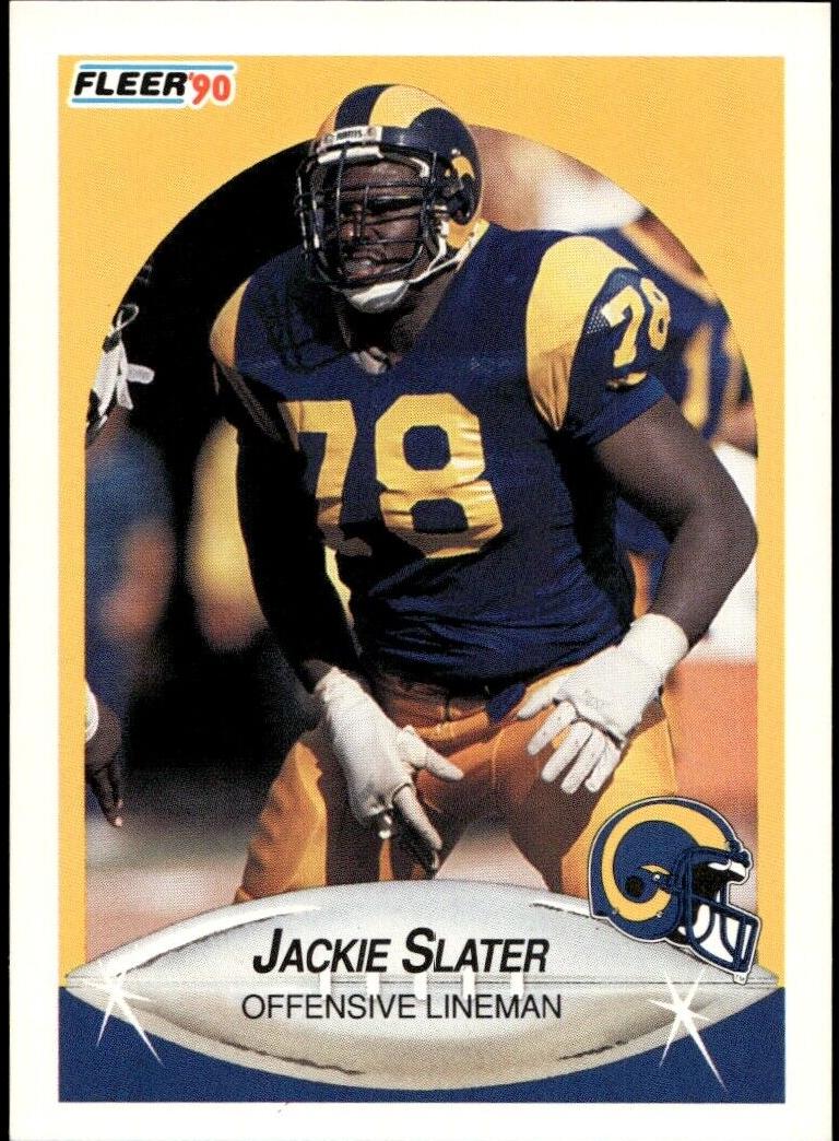 1990 Fleer Football Jackie Slater #45