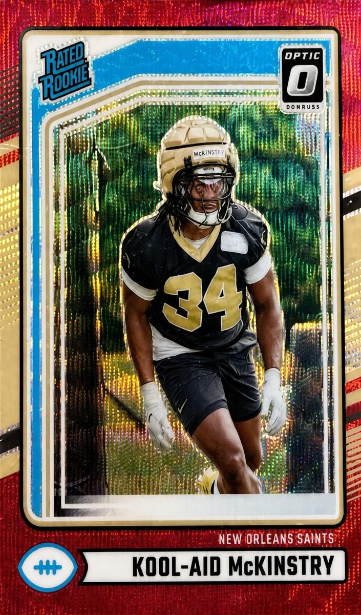 2024 Panini Donruss Football Red Wave Kool-Aid McKinstry #315