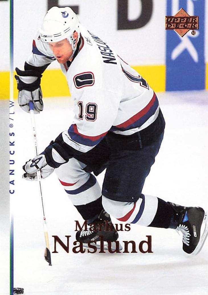 2007 Upper Deck Hockey Markus Naslund #33