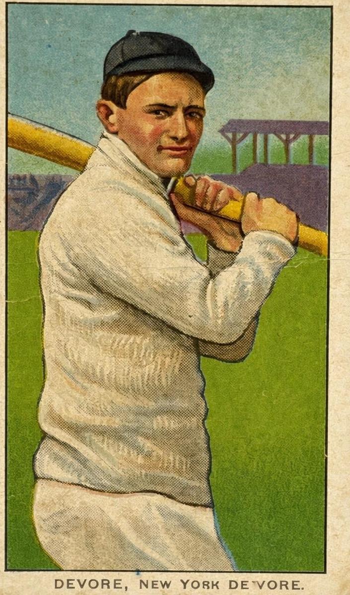 1909-11 T206 Baseball Josh DeVore #NNO PSA 2