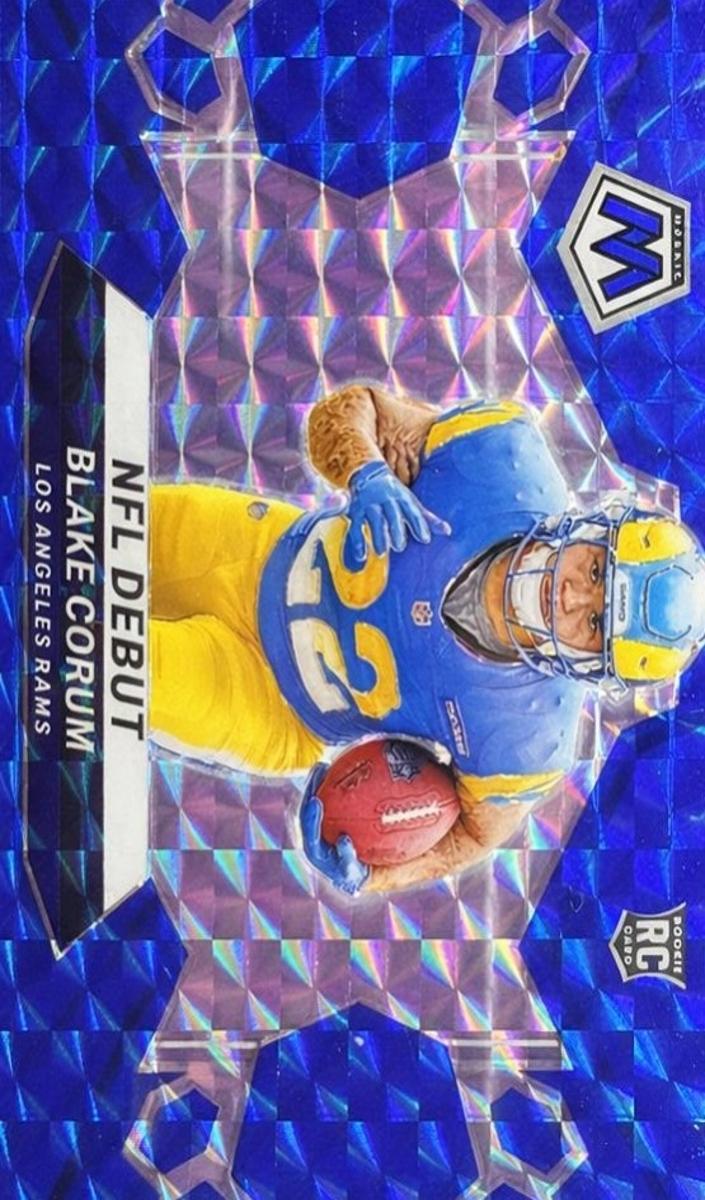 2024 Panini Mosaic Football Blue Blake Corum #278