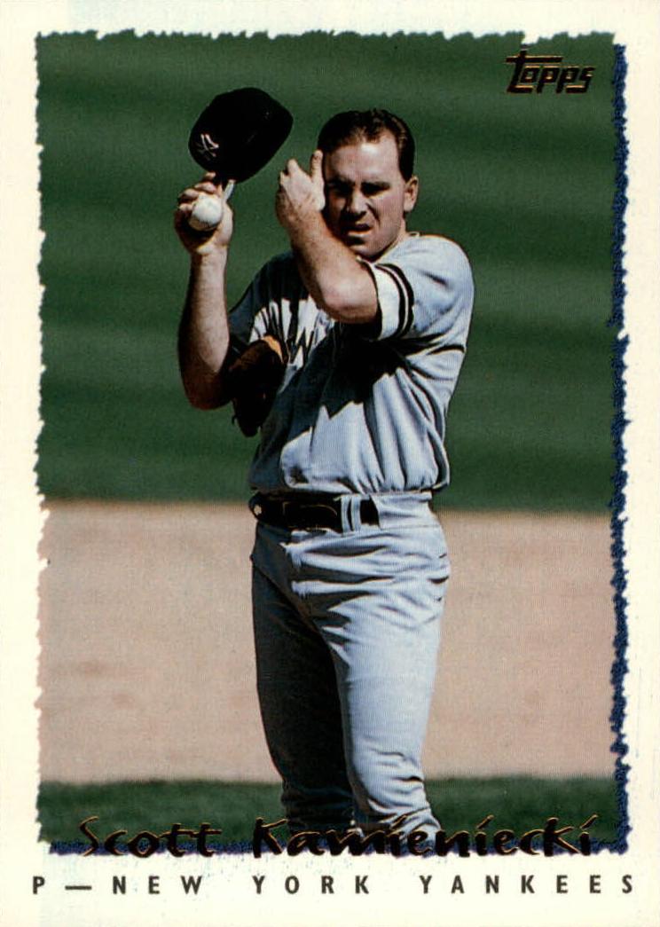 1995 Topps Baseball Scott Kamieniecki #352
