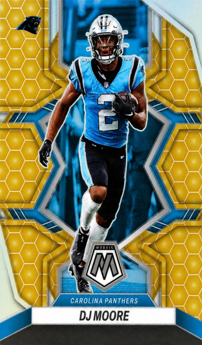 2022 Panini Mosaic Football Honeycomb DJ Moore #29 PSA 9