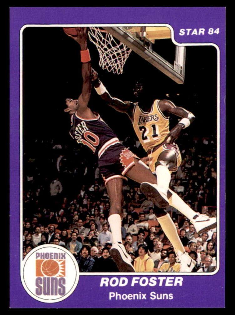 1983 Star Basketball Rod Foster #112 PSA 6