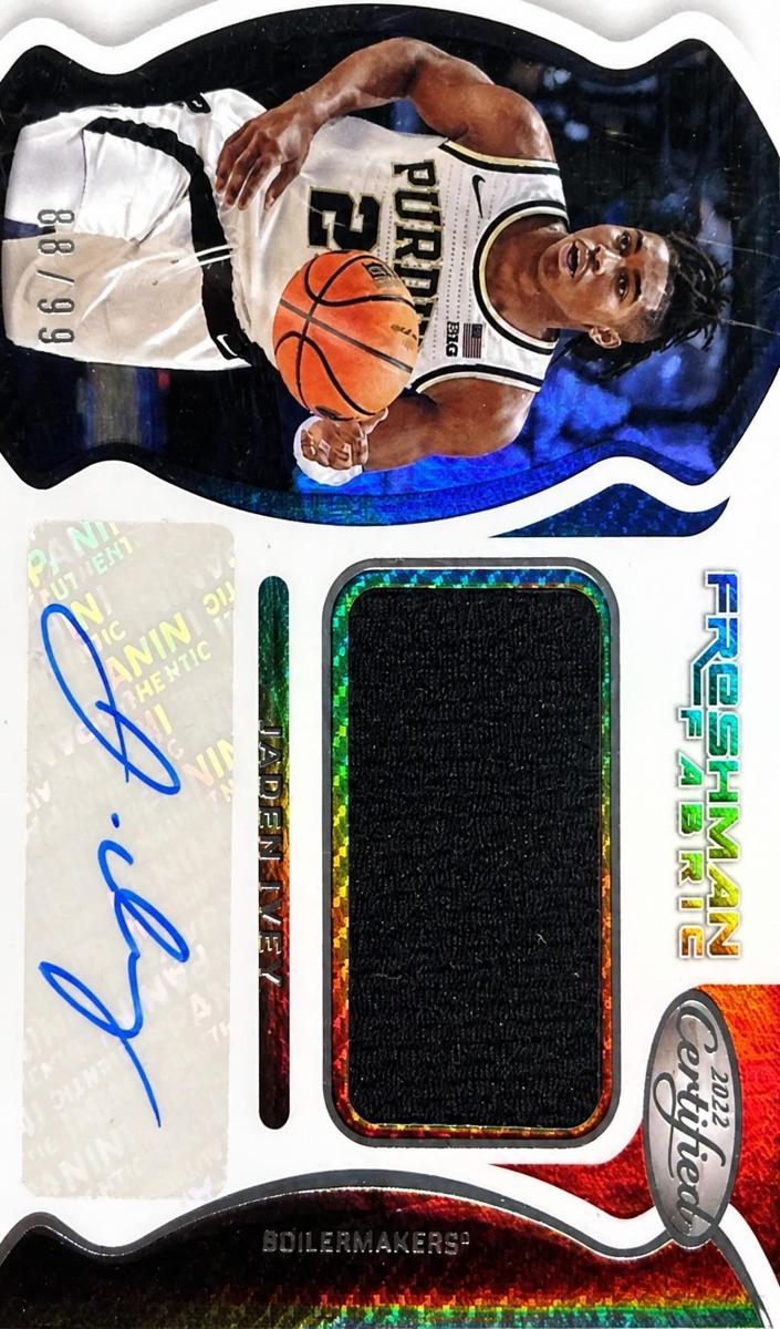 2022 Panini Chronicles Draft Picks Basketball Jaden Ivey #CF-JIV