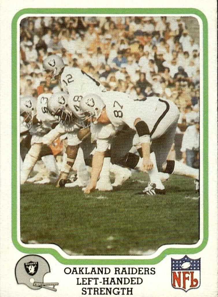 1979 Fleer Team Action Football Oakland Raiders #39