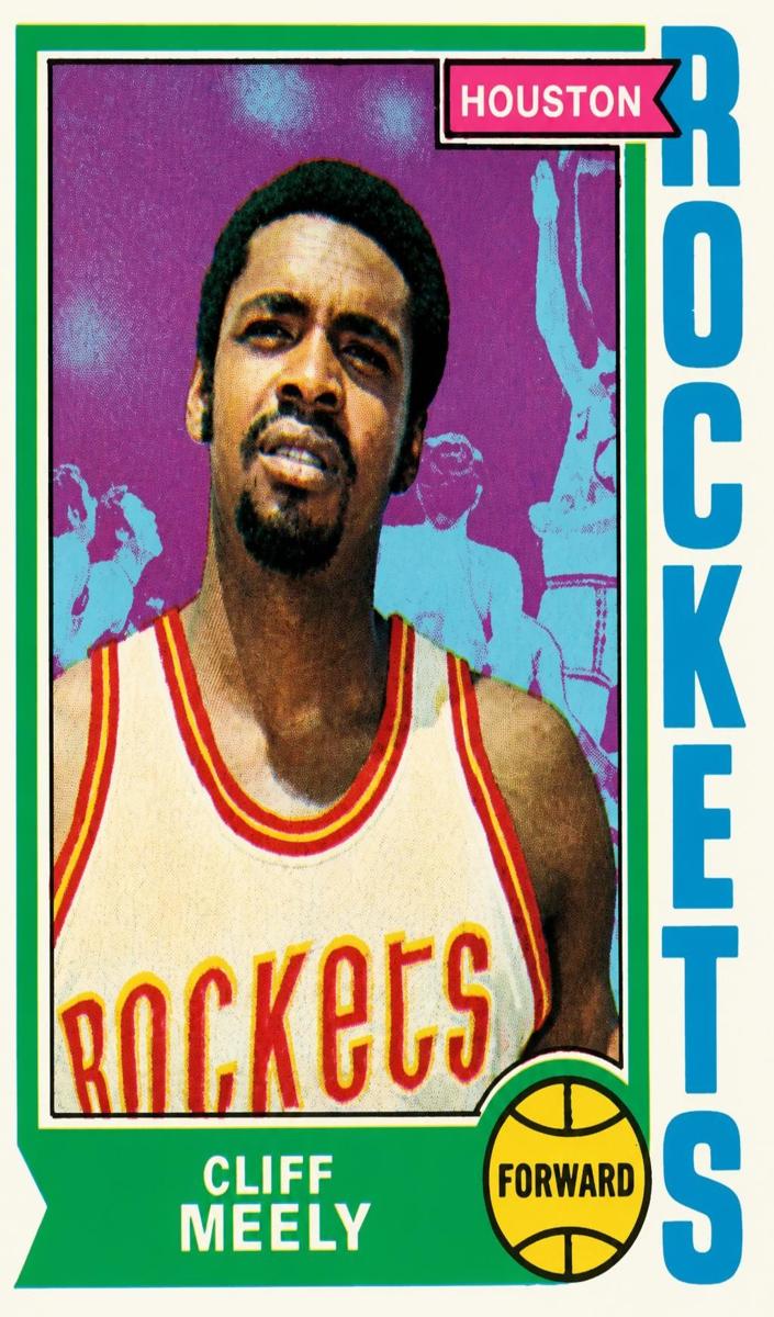 1974 Topps Basketball Cliff Meely #36 PSA 8