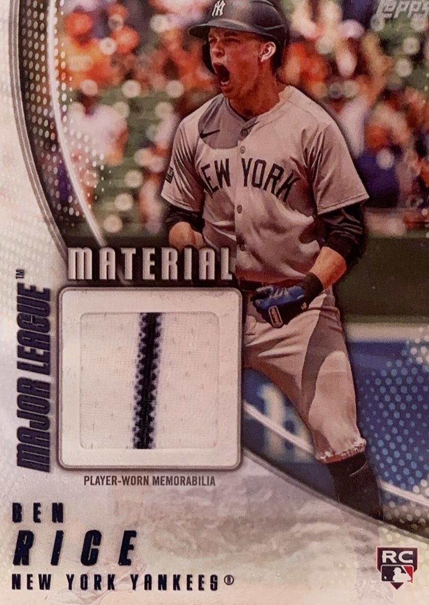 2025 Topps Baseball Ben Rice #MLM-BR PSA 9