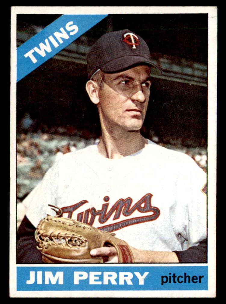 1966 Topps Baseball Jim Perry #283 PSA 7.5
